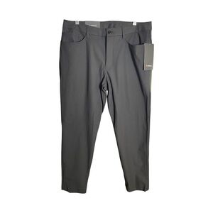 Lululemon ABC Slim-Fit Pants (Waist 34, Length 30, Black):